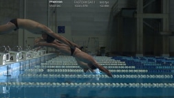 Schwimmer aufgenommen mit Fastcam SA-Z