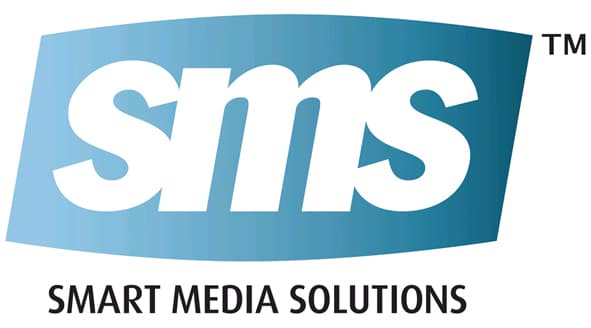 Logo: Smart Media Solutions - Medientechnik, unter anderen: Halterungen, Rollwagen, Standfüße