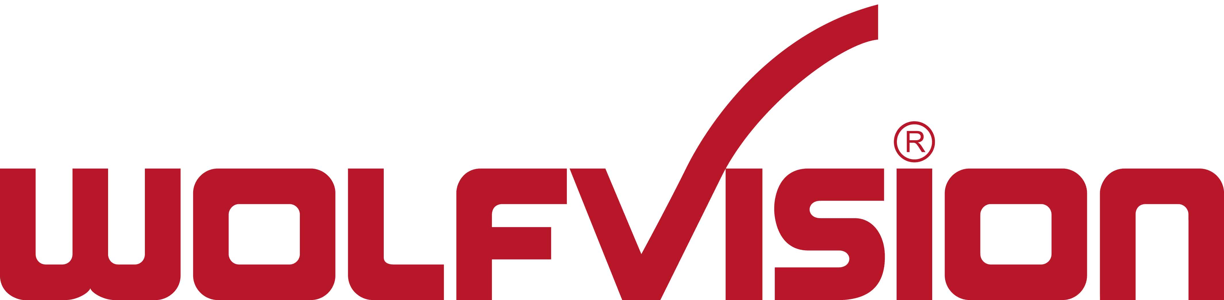 Logo: WolfVision - Medientechnik, Visualizer und drahtlose Produkte